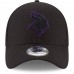 Men's Minnesota Vikings New Era Black Tone Tech Three 39THIRTY Flex Hat 3016180